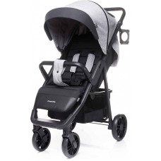 4BABY MOODY прогулочная коляска 6м+ Light Grey