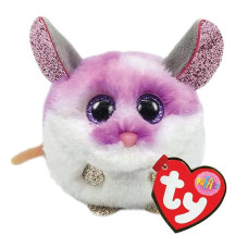 TY PUFFIES Мягкая игрушка Colby purple mouse 8см, TY42505