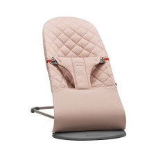 BABYBJORN Bouncer Bliss Cotton кресло-шезлонг, Dusty Pink 006014