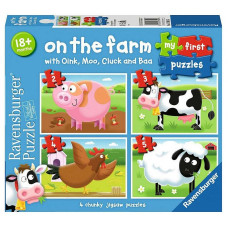 Ravensburger пазл FARM 2/3/4/5 R07302 РАСПРОДАЖА