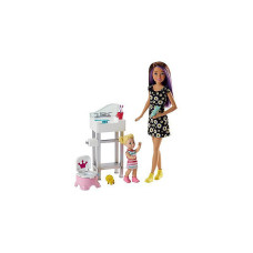 BARBIE Babysitters Skipper кукла няня FHY97