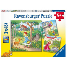 Ravensburger пазл 3x49 Little princesses R 08051