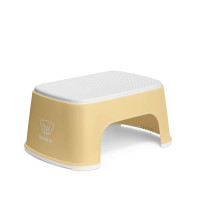 BABYBJORN стульчик-подставкa Powder yellow/White 061266