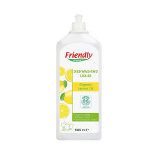 FRIENDLY ORGANIC Органическое средство для мытья посуды с лимонным маслом 1000 ml FR1659