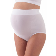 BELLISSIMA Slip Бесшовные трусики с зоной поддержки живота Maternity S-M bianco СКИДКА