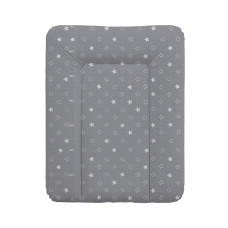 CEBABABY мягкая пеленальная поверхность 50х70см WM STARS DARK GREY