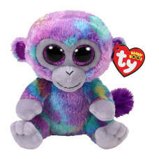 TY Beanie Boos Мягкая игрушка MULTI-COLORED MONKEY ZURI 15.5см, TY36845 РАСПРОДАЖА