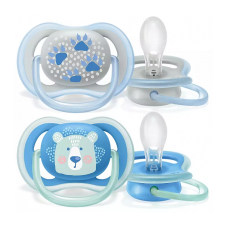 PHILIPS AVENT Силиконовая пустышка Ultra Air 6-18м, 2шт. SCF085/03