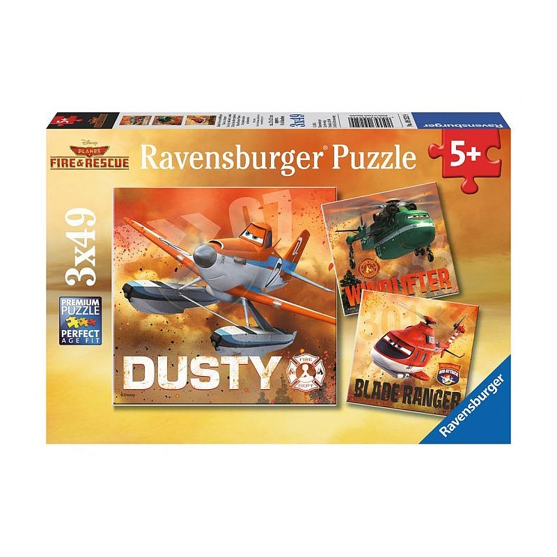 Ravensburger Пазл 3x49 Planes R 09252