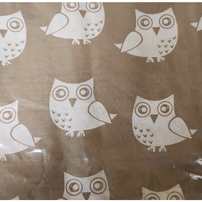 URGA Пододеяльник 75x100см OWLS коричневый РАСПРОДАЖА