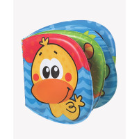 PLAYGRO игрушка для ванны - книжка с пищалкой Garden 6м+ 0182722