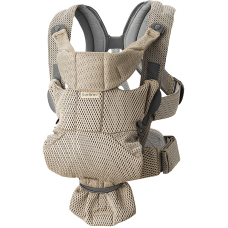 BABYBJORN MOVE 3D MESH Рюкзак-кенгуру BEIGE GREY 099002