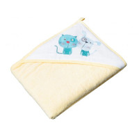 TEGA BABY DOG and CAT Полотенце с капюшоном, PK-008 РАСПРОДАЖА
