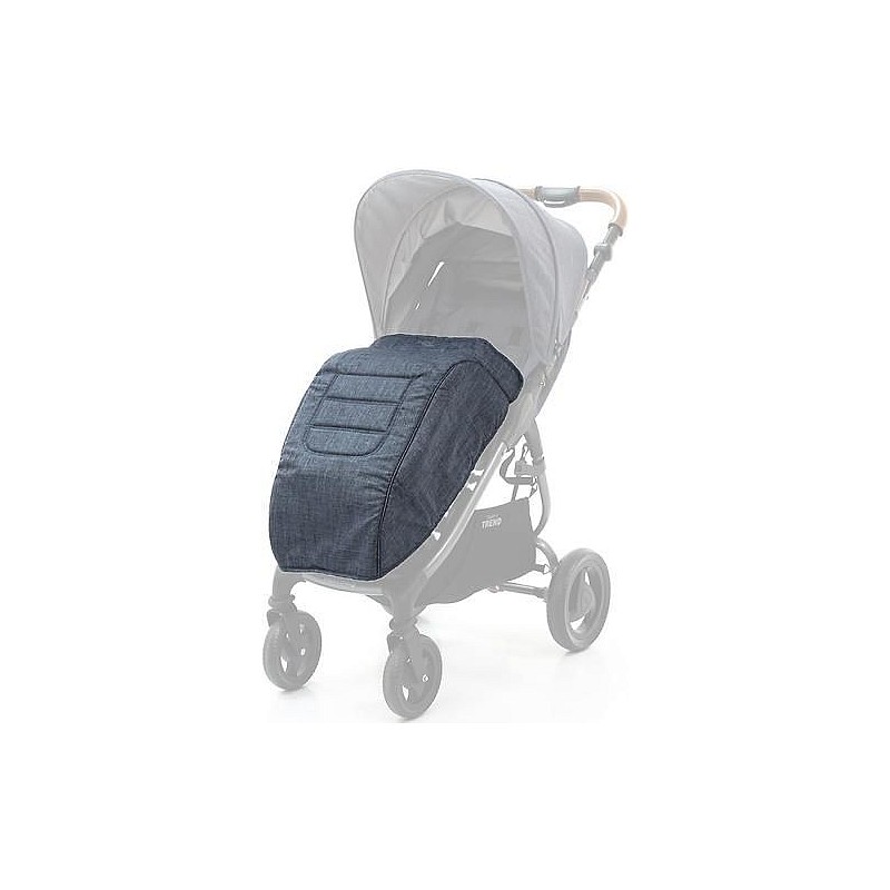 VALCO BABY чехол для ног в коляску Denim Blue 9914