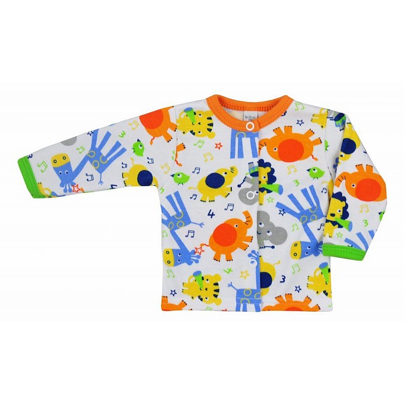 BOBAS NASZE ZOO кофточка 68 размер 3166 - оранжевый