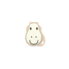 MATCHSTICK MONKEY  игрушкa-прорезыватель для зубов FLAT FACE, cream, 3 m+, MM-FGT-001