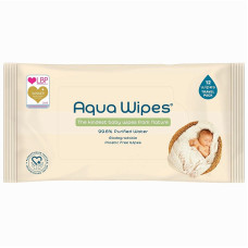 AQUA WIPES Влажные салфетки  12шт. AQW12F12P