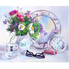 TSVETNOY Алмазная мозаика 40x50см Flower Mood, LG080e