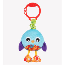 PLAYGRO подвесная игрушка с вибрацией Wiggling Poppy Penguin 0м+ 0186973