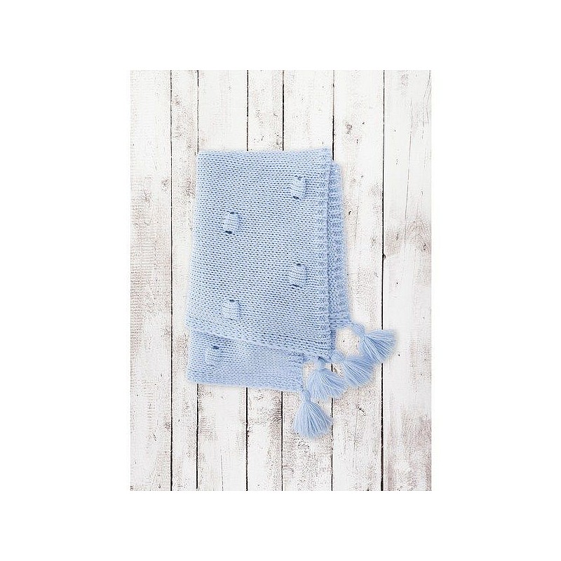 BELISIMA 3D BUBBLES плед 70x100см, P01-995 синий