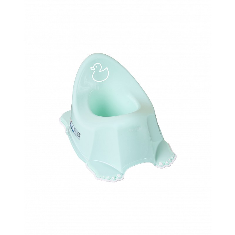 TEGA BABY DUCK Детский горшок, нескользящий DK-001 light green