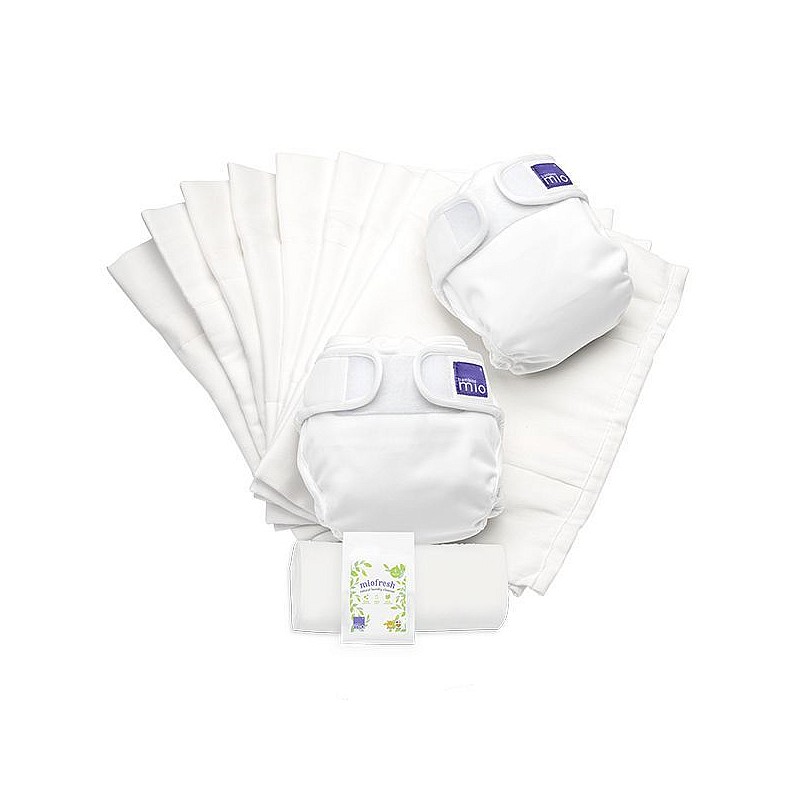 BAMBINO MIO Nappy Sets - комплект подгузников (8 пеленок и 2 трусиков), маленький (5-7кг)