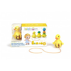 LALABOOM игрушка каталка Pull Along Duck, 10gab.,  BL330