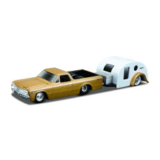 MAISTO DIE CAST 1941 automašīna treileris ceļošanai Tow & Go 1:64, 15368