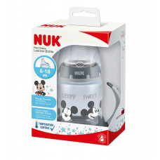 NUK Обучающая бутылочка Mickey 150мл SI серая 10215337 SK69 СКИДКА