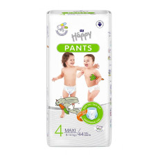 HAPPY Pants Maxi подгузники 4 размер, 8-14кг. 44шт