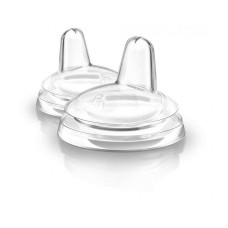 PHILIPS AVENT Мягкие силиконовые носики 6м+/9м+ 2шт., SCF745/00