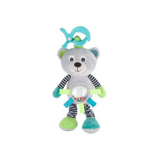 CANPOL BABIES подвесная игрушка с вибрацией BEAR 68/062 grey