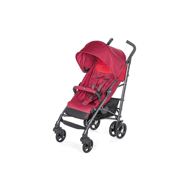 CHICCO Lite Way прогулочная коляска Com. Red B.