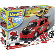 REVELL JUNIOR KIT конструктор 36 детали Pull Back Rallye auto - red E00831