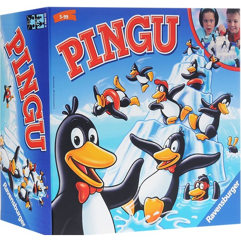 Ravensburger Игра настольная 3D Plitsch-Platsch Pinguin R 22080