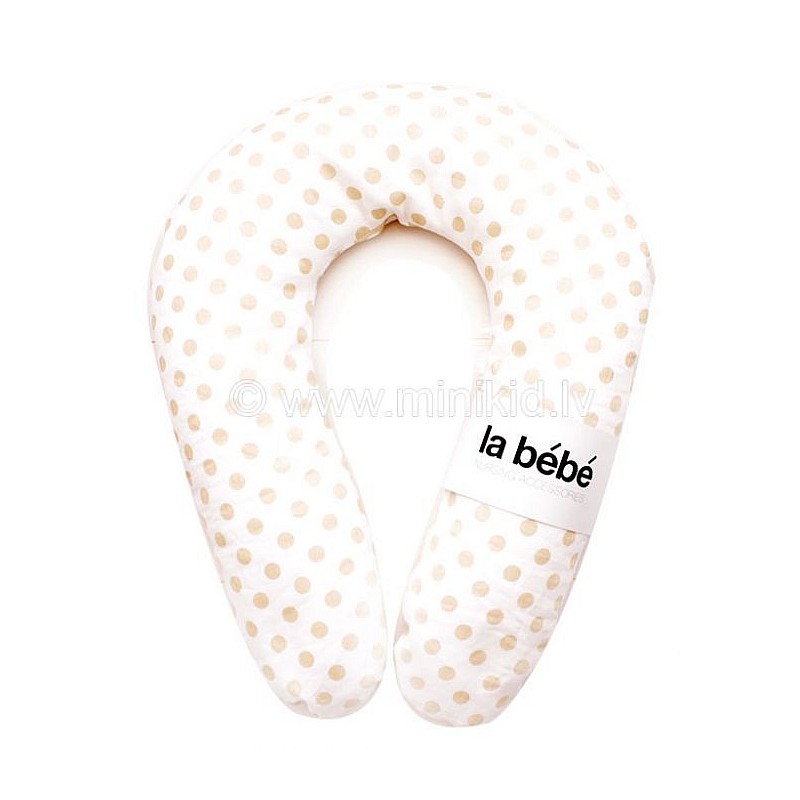 LA BEBE Snug подкова Milky Dots20*70 cm