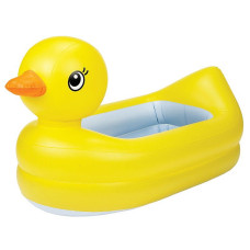 MUNCHKIN WHITE HOT™ DUCK BATH Надувная ванночка Утка, 011054 ЛЕТНЯЯ РАСПРОДАЖА