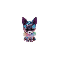 TY Flippables Мягкая игрушка YAPPY BLUE PURPLE SEQUIN CHIHUAHUA reg 15см, TY36268