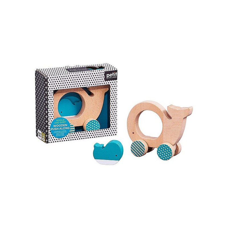 PETIT COLLAGE  Игрушка толкалка Киты , PTC539