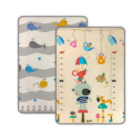 Milly Mally Двусторонний игровой коврик Kinder Bear and Whales,4688 РАСПРОДАЖА