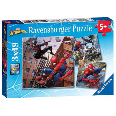 Ravensburger пазл 3x49 Spiderman R 08025