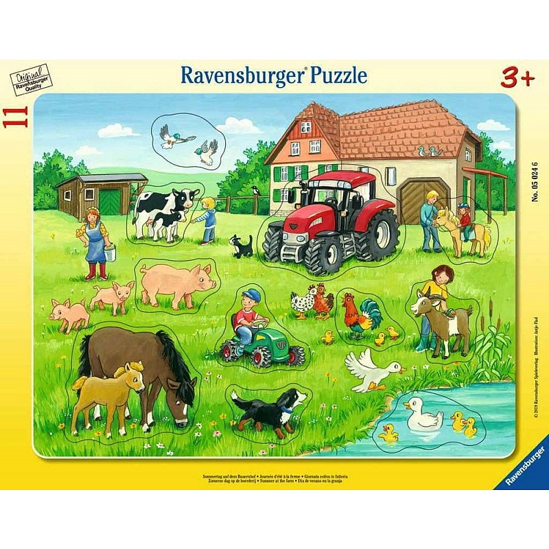 Ravensburger пазл в рамке 11 элементов 3+, 05024