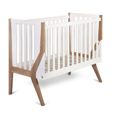 Yappy Kids YappyIcon кроватка 120x60 cм, white/oak