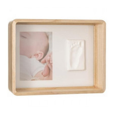 BABY ART DEEP FRAME WOODEN комплект для создания отпечатков ручек и ножек 3601099200