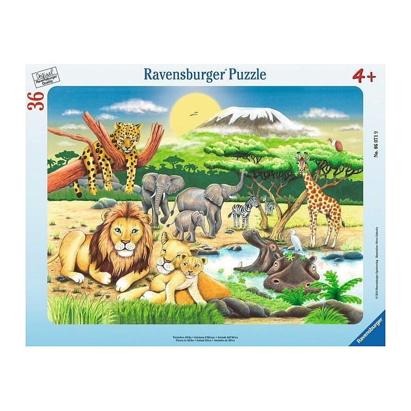 Ravensburger Пазл Африка 36 элементов, 06071