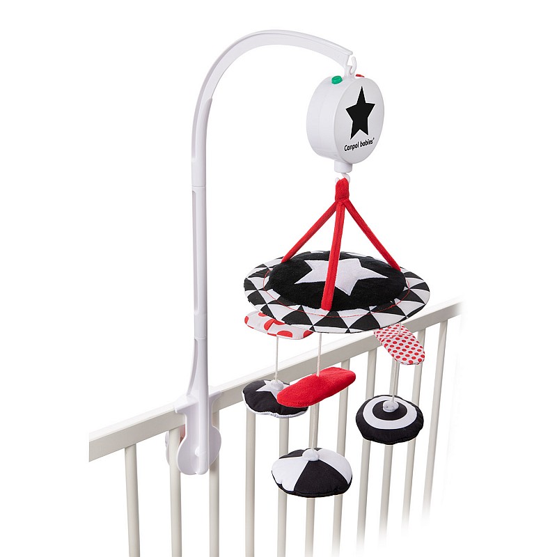 CANPOL BABIES Музыкальная карусель с мягкими игрушкам 68/084