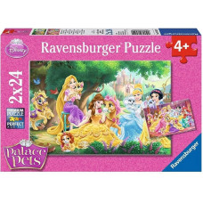 Ravensburger Пазл 2x24 Disney Princess Best Friends R 08952 РАСПРОДАЖА