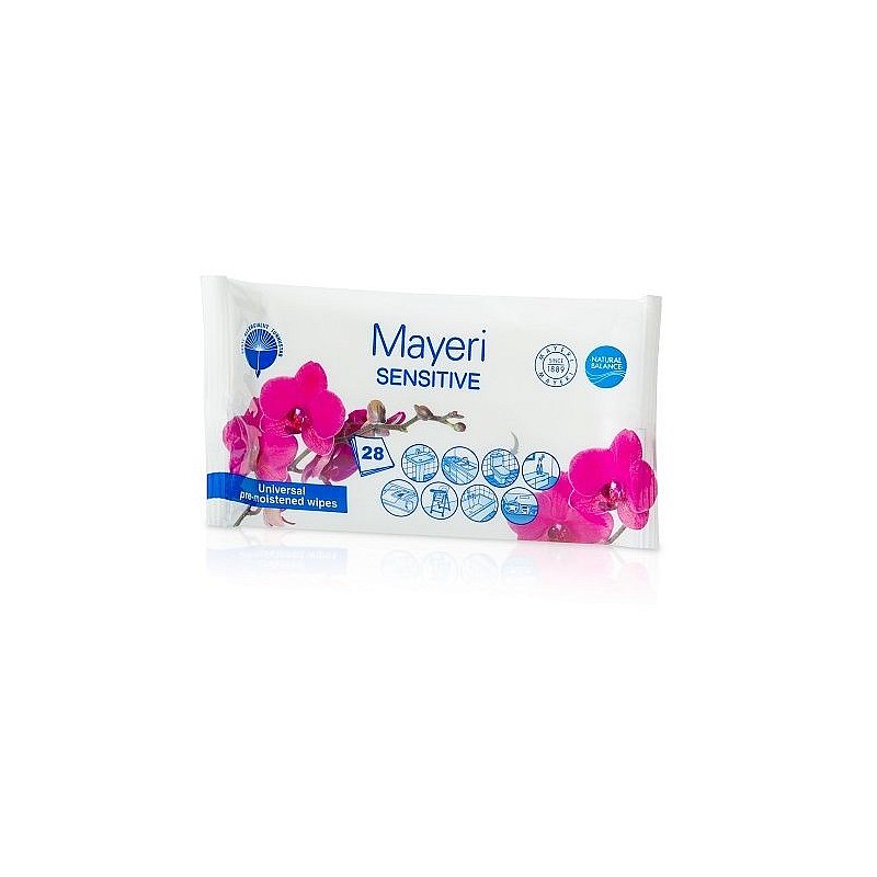 MAYERI Sensitive влажные салфетки 28шт. UNPL24 РАСПРОДАЖА