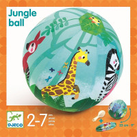 DJECO Игры на ловкость - Мяч - Джунгли - 23 см ø DJ02056