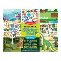 MELISSA & DOUG Многоразовые наклейки Среда Обитания 14196 РАСПРОДАЖА